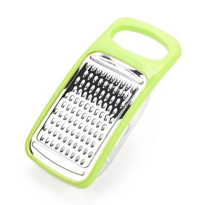 China Sustainable Fruit Vegetable Tools Multi Purpose Grater Pizza Cheese Graters Peelers Slicers Kitchen Grater With Box for sale