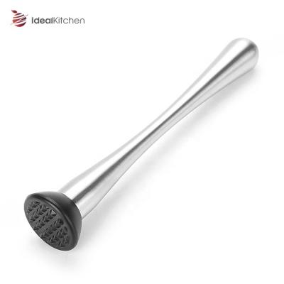 China High Quality Disposable Bar Tool Metal Stainless Steel Mixer Stirrer Drinks Cocktail Messy Person for sale