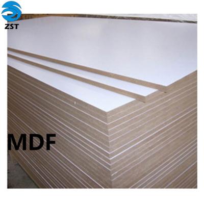 China Indoor Melamine Moisture Proof Board MDF Coating White FIRST-CLASS Design 15mm Woodgrain 3D Pattern Graphic Design for sale