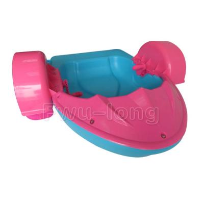 China Easy and convenient to install new generation high density plastics saving paddle boat for sale for sale