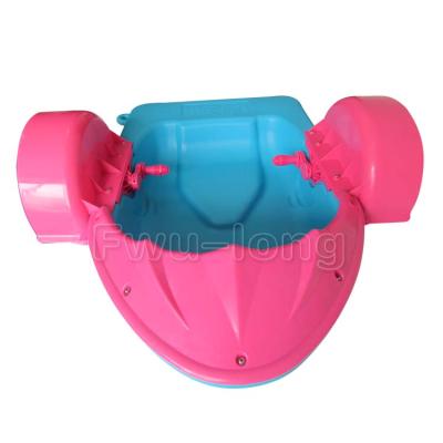 China HDPE UTF Long HDPE Inflatable Pools Used Kids Hand Paddle Boat , Pedal Powered Vessel For Lakes for sale