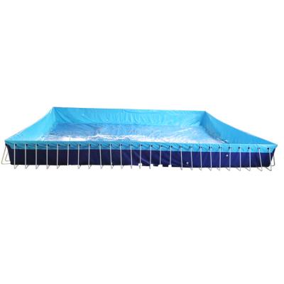 China Original Manufacturer Amusement Steel Frame Above Ground Pool Customized for sale