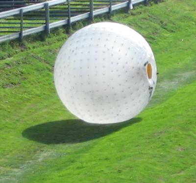 China Fun Clear PVC Or TPU Zorb Balls, Human Hamster Ball, Zorbing Globe Zorbing In Water for sale