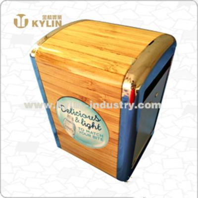 China New China Traditional Restaurant Hot Sale Metal Napkin Dispenser for sale