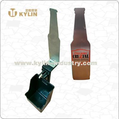 China Sustainable Bar Counter Beer Bottle Opener With Promotion Bottle Shape for sale