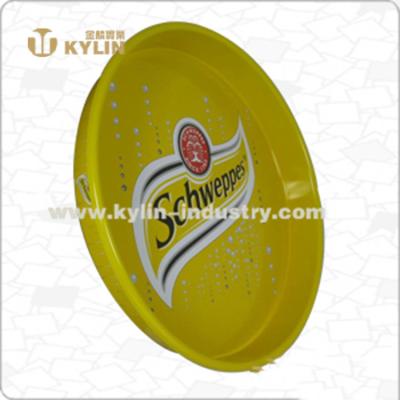 China Good quality tinplate round non-slip tray bar chinese supplier for sale