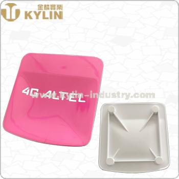 China Restaurant Domestic Cheap Price Square Plastic Hotel Money Tray with Anti-Slip Mat, Coin Tray, Change Tray, Cash Tray for sale