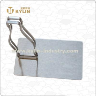 China Restaurant Buffet High Quality Stainless Steel Restaurant Table Menu Holder for sale