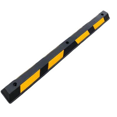 China Wholesales Heavy Duty Australian Standard 1650mm Car Parking Rubber Wheel Stops Wheel Stopper for sale