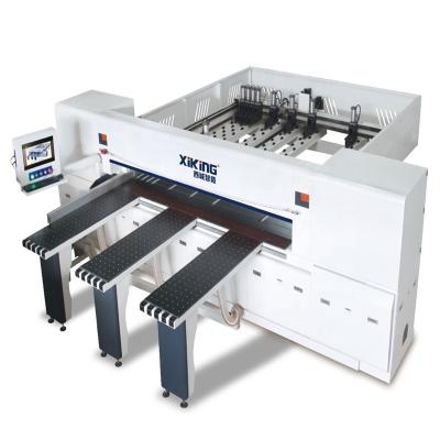 China Horizontal High-efficiency Computer Beam Saw Machine CNC Automatic Feeding Panel Rails Course for sale