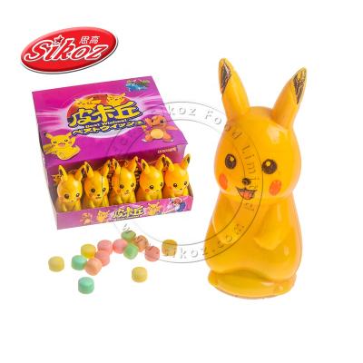 China Normal cartoon toy with press hard candy for sale