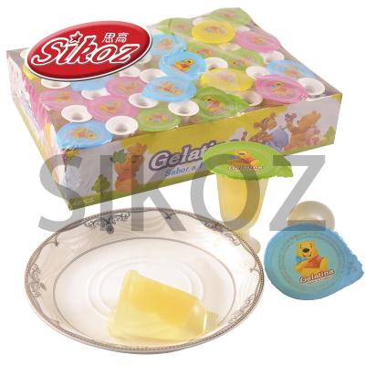 China Normal cartoon fruit jelly in cup for sale