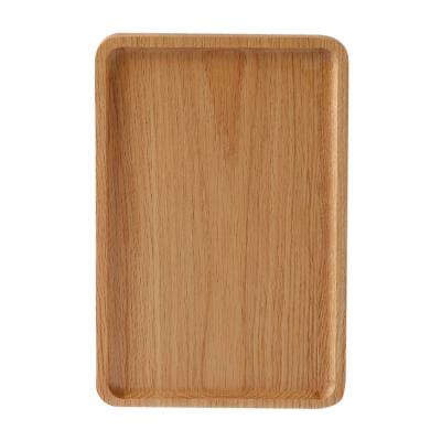 China Eco - Friendly Coffee Wooden Snack Tray Wooden Bread Food Serving Trays Wholesale for sale