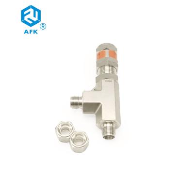 China Straight Through Body Style Safety Valve Stainless Steel 316 for sale