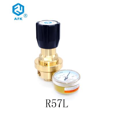 China Nitrogen Brass Pressure Regulator Single Stage With Neoprene Diaphragm CE Approved for sale