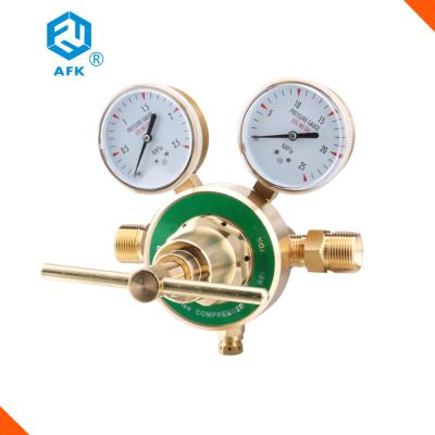 China Brass Large Flow Single Stage Propane Pressure Regulator with Safety Valves for sale