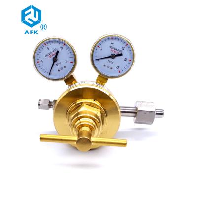 China High Flow High Pressure 5000PSI Piston Oxygen Argon Nitrogen Helium Hydrogen Air Gas pressure regulator for sale