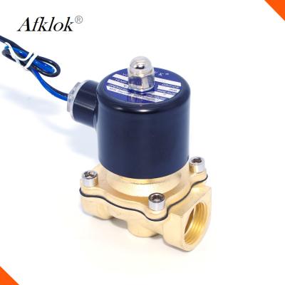 China 2W Electric Water Switch Valve , 24 Volt Arduino Controlled Water Valve 2W-160-15 for sale