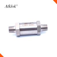 China Stainless Steel 304 Adjustment One Way Check Valve 1/4