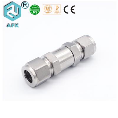 China High Pressure Air Compressor Check Valve Stainless Steel 316 1/8