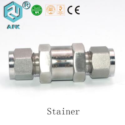 China SS 6mm  In Line Gas Strainers High Pressure Applied To Liquid Gas for sale