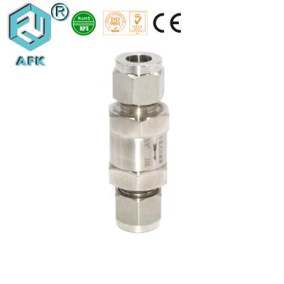 China Nitrogen Gas Air Compressor Check Valve With BSPP Female Thread 3000PSI 5um for sale