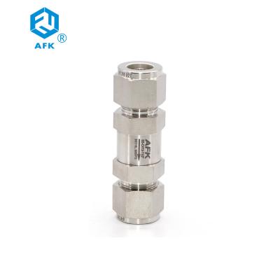 China Stainless Steel Fuel Line Check Valve , One Way Spring Loaded Check Valve for sale