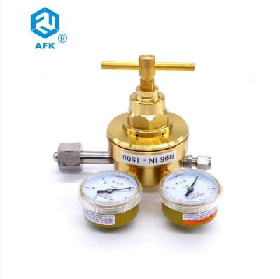 China 250psi Piston Brass Nitrogen Pressure Regulator High Flow BSPT for sale