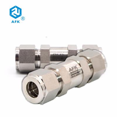 China AKF Air Compressor Check Valve Stainless Steel 6000psi BSPT NPT For Gas for sale