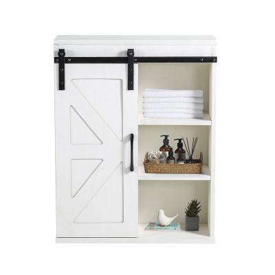 China Industrial Wall Mount White Medicine Cabinet Storage Organizer Bathroom Furniture for sale