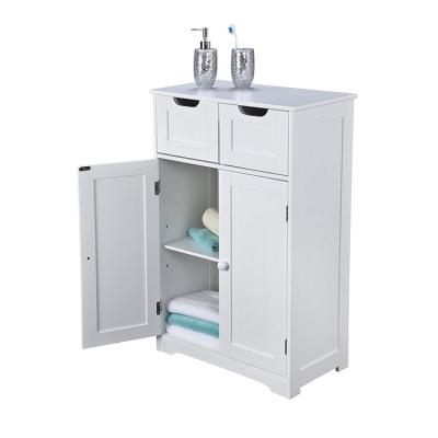 China KD Double Door Good Quality Home Furniture Easy Assembling Narrow Floor Cabinet for sale