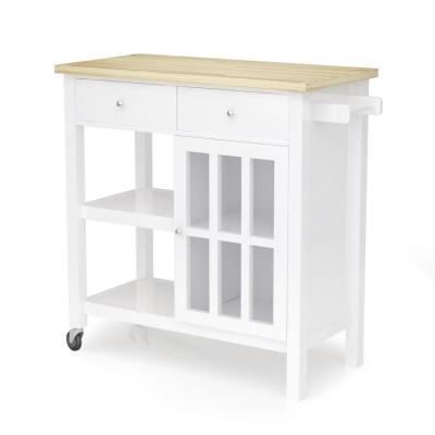 China Modern Simple Kitchen Furniture Adjustable Custom Moden Kitchen Island With Stool for sale