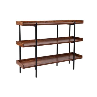 China KD Metal Frame Easy Assembling Free Standing Storage Shelves For Living Room Bedroom And Kitchen for sale