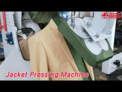 Industrial Jacket Pressing Machine Left Front Safety Vertical Automatic