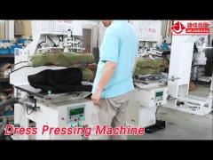 PLC Steam Dress Pressing Machine Vertical High Efficient For Clothes