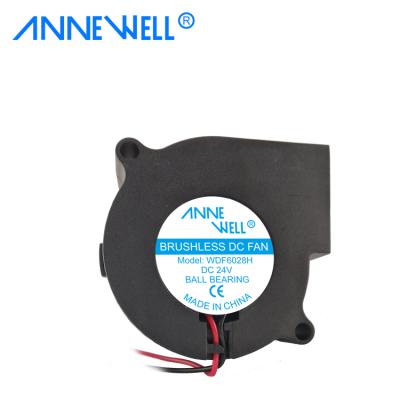 China Hotels 6028 Mini Centrifugal Fan Solar Fan 60x60x28mm Fan 12v For Hat for sale