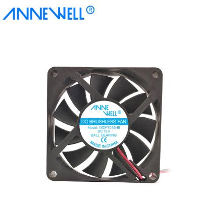 China Building Material Shops 7015 70x70 70mm Case Fan 70x70x15 24v for sale