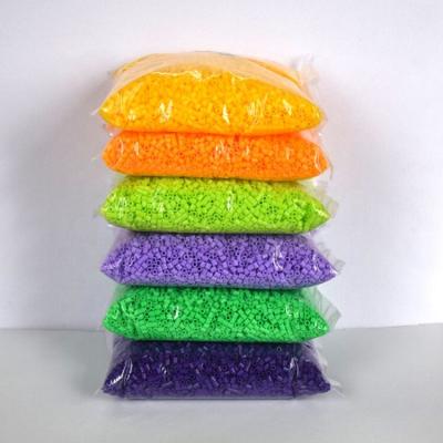 China Hama Perlen 57 eco-friendly material color plastic perler beads non-toxic diy perler toy wholesale 5mm bulk non-toxic hama beads for kids for sale