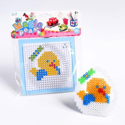 China Hot Sale Eco-friendly Toy hama beads 5mm Colorful Chicken DIY Toys Beading Beads for sale