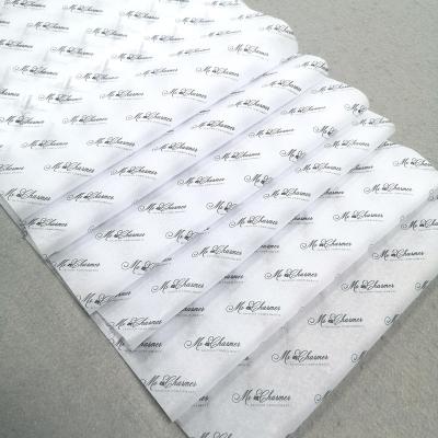 China Custom Flower Tissue Paper Tissue Paper Gift Wrapping Logo 17g Wrapping Paper For Flower Clothing Tissue Paper For Wrapping T-shirt for sale