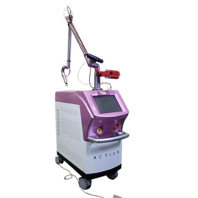 China Pigment Removal 2021 500ps Picosecond Laser Machine ND Yag Laser Tattoo Q Switched Tend Removal Removal for sale