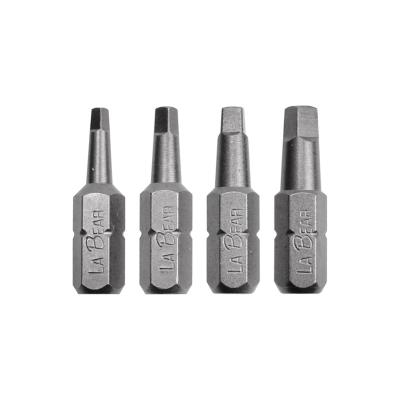 China Turn Screw R0 R01 R02 R03 Industrial Steel Screwdriver Bits Set With Anti Slip Tip for sale