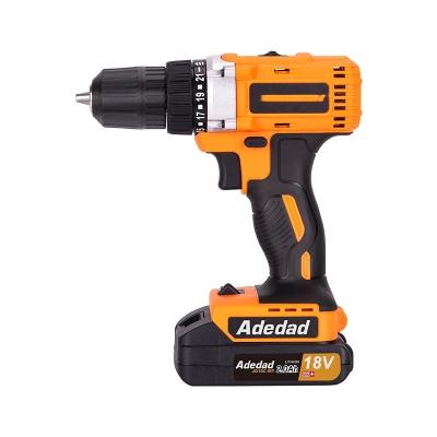 China Drill Iron/Wood/Tile/Red Brick/Screw/Wall/Cement Twist Screw Power Cordless Drills Hand Precision Screwdriver Lithium Battery Electric Impact Drill Tools 18v 21v Cordless Driver Drill for sale