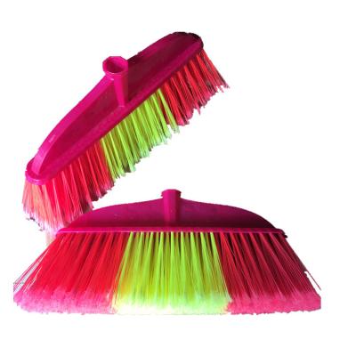 China Cleanging Cleaning Tools Parts Soft Plastic Filaments Broom Cleaning Brush Cleaning Tools Broom Plastic Soft Fiber Plastic Broom Head for sale