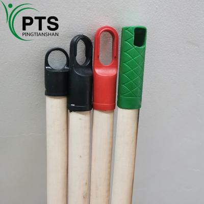 China Home Customizable Broom Handle Wooden Broomstick For Sale PVC Coated Wooden Broom Stick Coated Broomstick for sale