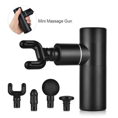 China Portable Mini Dropshipping 10mm Powerful Pocket Mini Massage Gun With Case for sale