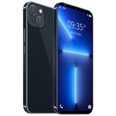 China Dual SIM Card In Stock Free Shipping Cheap Clone i13 Phone 6.3 Advance 12GB+512GB I13 Pro Full Screen Cheap Phone Cell Phone for sale