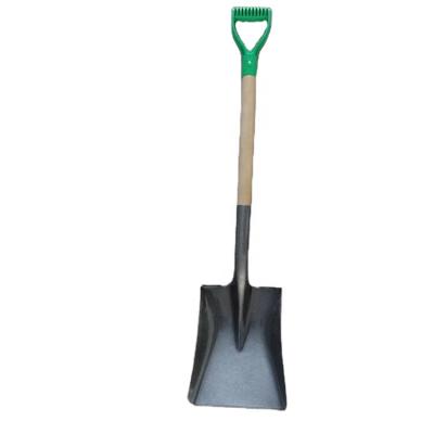 China High Quality Shovel Metal Agriculture Gardening Cultivating Shovel Wooden Handle Shovel Steel Shovel DIY Tools Shovel for sale