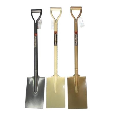 China Hot Selling Garden Shovel All Steel Square Shovel For Africa Vegetable Farming DIY Tools Shovel Steel Shovel for sale