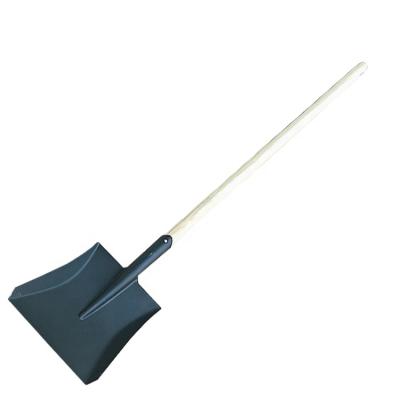 China Garden shovel factory direct sale round shovel spadel with wooden shovel factory handle cheap shovels S501L for sale